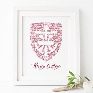 Kings College Word Art